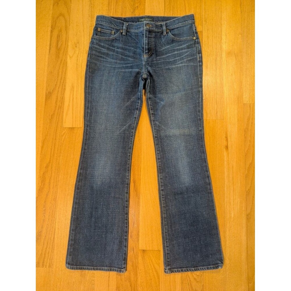 Lauren Jeans Co Ralph Lauren Classic Bootcut Jeans Womens Size 10 Medium Wash De